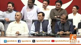  LIVE | PTI Chairman Gohar Khan & Omar Ayub Aggressive Response to Govt Claim to Ban PTI