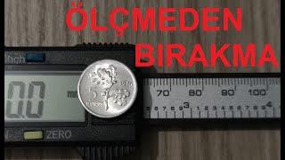 1976 5 Kuruş Ölçmeden Bırakma