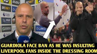 Pep Guardiola's Controversial Remarks After Liverpool's Victory Over Manchester City at anfield