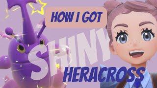 How i got SHINY Heracross || Pokemon Violet