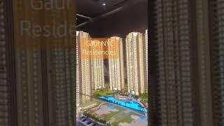 Gaur NYC Residencies wave City 4 bhk luxury apartment