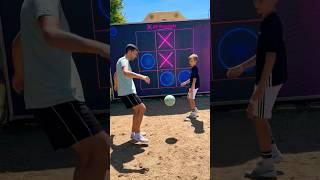 Tic Tac Toe at Toni Kroos Academy ️ #patrickbfree #tonikroos #football #shorts #youtube #viral