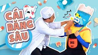 1001 Cách Nhổ Răng Sâu Kì Nhất Thế Giới Cho Anh Xanh | Xin Chào Bút Chì Mascot