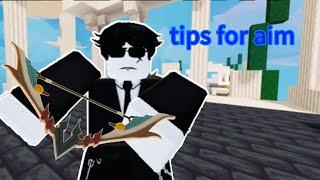 tips for aim when ur jumping in the same time in roblox bedwars. :D