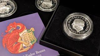 New Royal Tudor Dragon Coin from @royalmint - will it make it into the box?