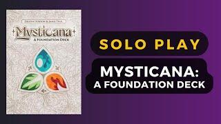 Upcoming Button Shy Game! Mysticana: A Foundation Deck Overview & Solo Playthrough of 'Nine Perils'