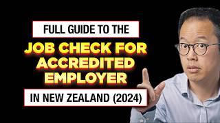 Job Check for Accredited Employers in New Zealand (2024) | Full Guide | Immigration Lawyer NZ