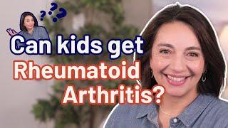 Juvenile Idiopathic Arthritis is NOT RA for kids