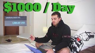How To Make $1000+ Day Trading From Bed .. Trading The Stock Market