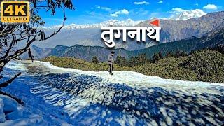 Tungnath Trek Full Experience In Winters 2025 | Tungnath | Chopta | Uttarakhand | Saurabh Biloni