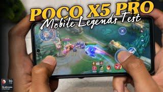 Poco X5 Pro Snapdragon 778G Mobile Legends Gaming Test Ultra Settings 2024