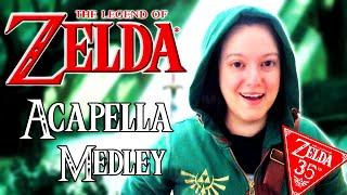 The Legend of Zelda Main Theme Acapella Medley | Zelda 35th Anniversary - #Zelda35th