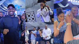 Flavour, Jowizaza, Chief Priest & Other Igbo  Billionaires Rain Dollars At This Birthday Party