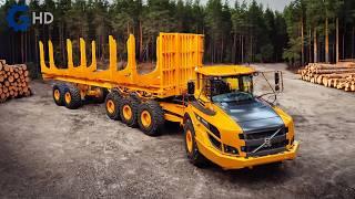 Mining Truck Used in the Forests? ▶ Ingenious Modified Construction Machinery 1