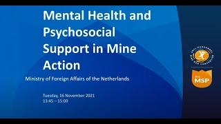 Mental Health and Psychosocial Support in Mine Action