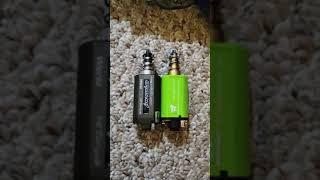 Option No 1 brushless airsoft motor vs Rocket high torque 16TPA 30k brushed motor