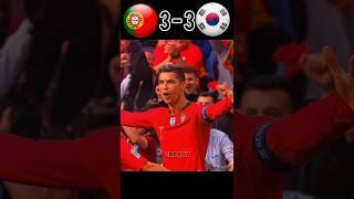 Ronaldo Hattrick  | Portugal vs south Korea #ronaldo #shorts #youtube