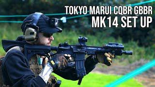 Tokyo Marui CQBR GBBR - MK14 Setup #shorts