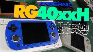 RG40XX H Unboxing and Review - Tagalog