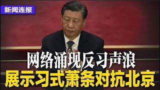 “习式萧条”席卷网络，反习声浪涌现；湖南衡阳突发山体滑坡，鸭绿江漫堤紧急封桥；贺锦丽民调狂升8%甩开川普｜#新闻连报（20240729）