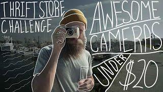 Awesome Cameras Under $20 - Thrift Store Challenge