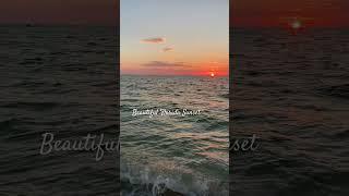 Beautiful Florida Sunset with Sound of Waves #floridasunset #sunset #soundofwaves