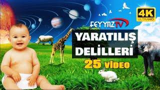 YARATILIŞ DELİLLERi FULL (25 MUCİZE /4K)