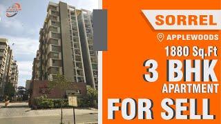 3 BHK Flat for sale in Ahmedabad l flat for sale in shela l big balcony l south bopal l #youtube