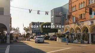 Venice Beach Street Photography | Sony A6400 POV