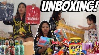 BINUKSAN NA ANG 20KG CHECK IN BOXNAMIGAY NG MGA PASALUBONG!