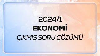 SMMM - SGS - 2024/1 - Ekonomi Çıkmış Sınav Soruları Çözümü