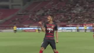 Pedro Junior puts Kashima Antlers in front with a spectacular strike!