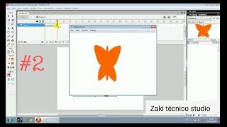 Simple butterfly animation on Flash 8