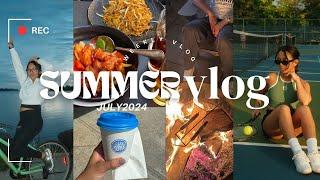 first bike ride of the summer  father'sday weekend, thrifting | summer vlog 2024 ep.4 ️️