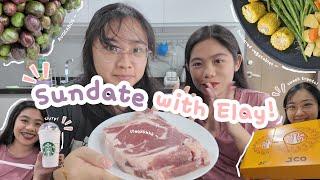 Life in the Philippines  #20 |  Sundate with Elay (cook steak with us!)