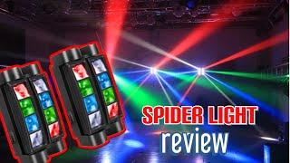 SPIDER Moving Head Led LIGHT  (REVIEW)