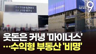 웃돈은 커녕 '마이너스피' 쏟아져…수익형 부동산 '비명'