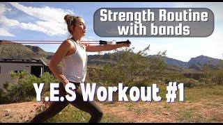 Stef’s Y.E.S. Workout #1 of 3: Resistance Bands Routine for Beginners or Active Seniors