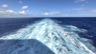 Sailing on Ruby Princess in the Pacific