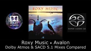 Roxy Music • Avalon • Streaming in Dolby Atmos • Reviewed and Compared to SACD 5.1 Mix