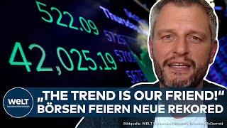 WIRTSCHAFT: Freude an der Börse! Dax und Dow Jones steigen auf neue Allzeithochs!