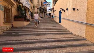 Going uphill in Torremolinos Málaga Costa del Sol [4K]