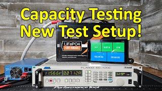 New Capacity Testing Setup, Detailed Explanation with the Amrel PLA800 Load