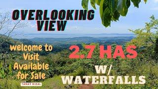 #vlog111  2.7Hectares Farm Lot w/ Overlooking View & Waterfalls Lagoon/Batis @Tanay Rizal