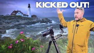 Landscape Photographer Gets Kicked Out Of Park