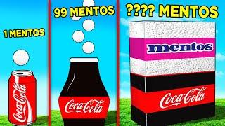 9,999,999,999 Mentos vs Soda