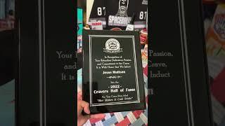 Our Local Big Time TV Show White Castle Hall of Fame Plaque!