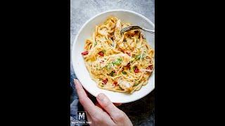 20-Minute Creamy Chicken Pasta Recipe - Munchkin Time