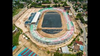 Aho bikorwa vyo kubaka stade Intwari bigeze