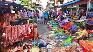 Cambodian Countryside Market Vs City Market - Best Exploring Cambodian Market Food